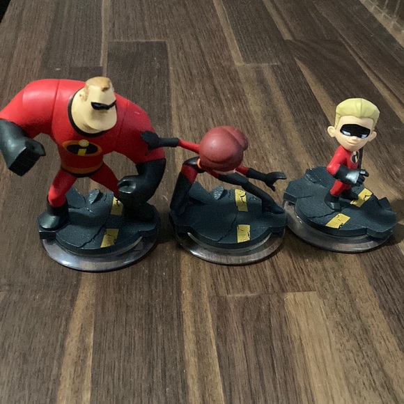 Disney Infinity The Incredibles Lot of 3 - Picture 1 of 10